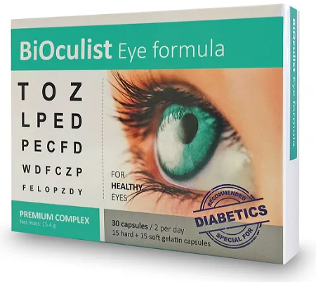 Биокулист (BiOculist) капсулы для восстановления зрения и здоровья глаз
