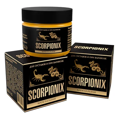 Скорпионикс (Scorpionix) крем бальзам для суставов и связок