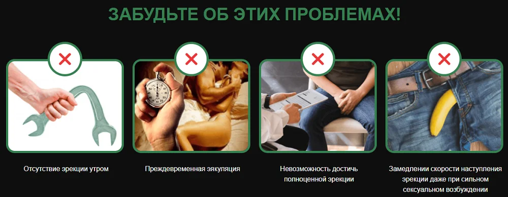 С препаратом Альфа Плей (Alfa Play) Вы забудете об этих проблемах раз и навсегда