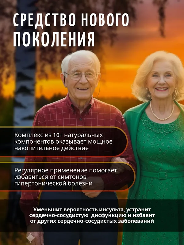 Препарат Гипертоник капли от гипертонии поможет справиться с болезнью в любом возрасте