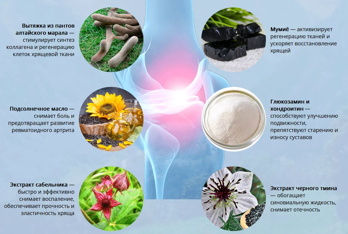 Состав препарата Остеофаст (Osteofast) крема для суставов