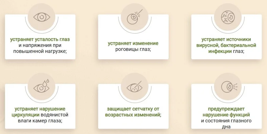 Как действует препарат Ястреб для зрения на организм человека