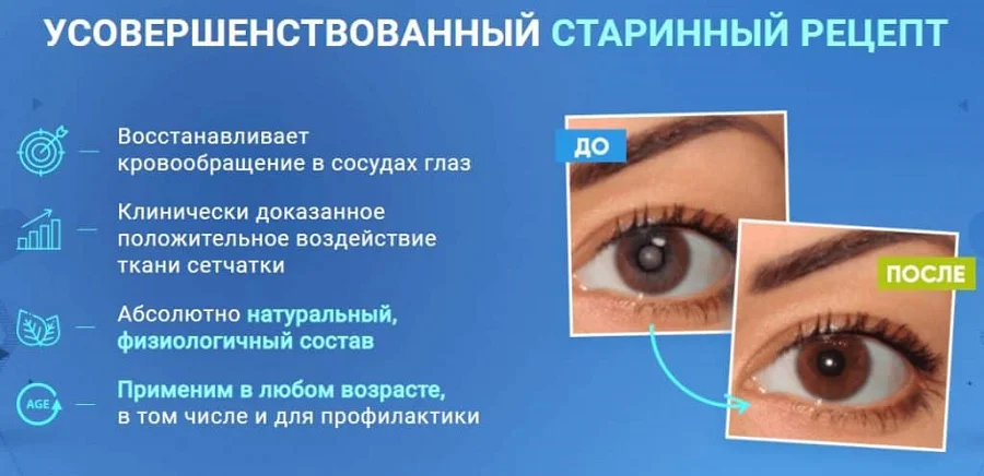 Усовершенствованный старинный рецепт препарата Ястреб для глаз