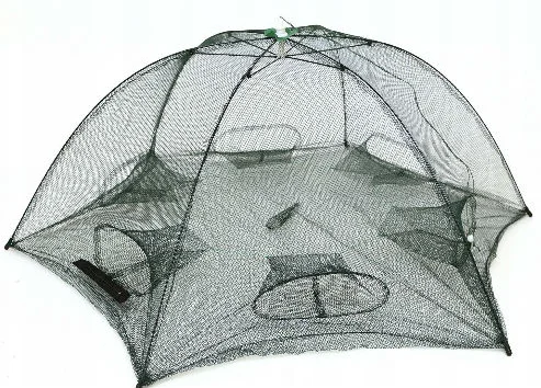 Усовершенствованная верша паук для рыбалки на 8 входов