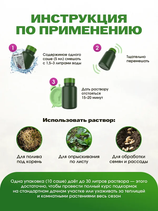 Инструкция по применению удобрения Форост