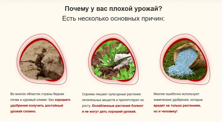 Почему у Вас плохой урожай? Есть несколько основных причин